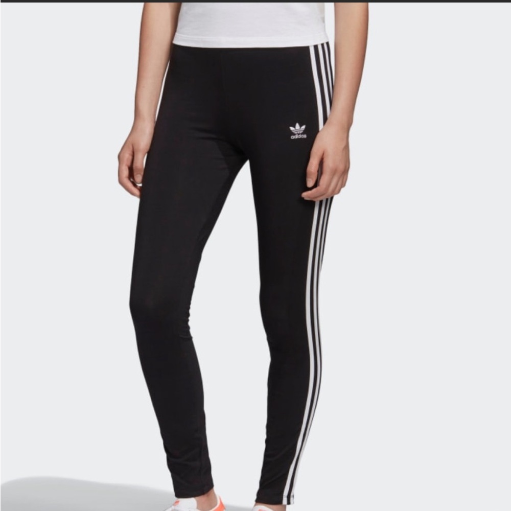 Adidas Climalite black Leggings size Small